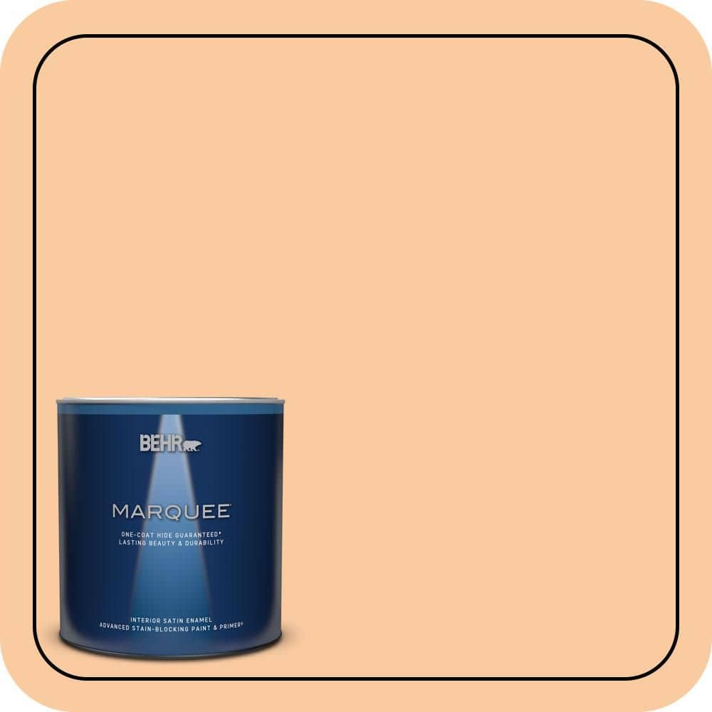 1 qt. #290C-3 Chai Latte Satin Enamel Interior Paint & Primer price history on PriceWatchPro