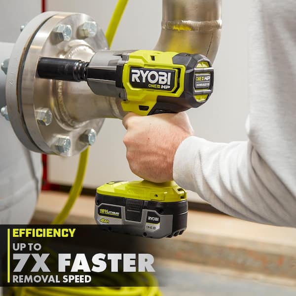 RYOBI ONE+ HP 18V Brushless Cordless 4-Mode 1/2 in. High Torque