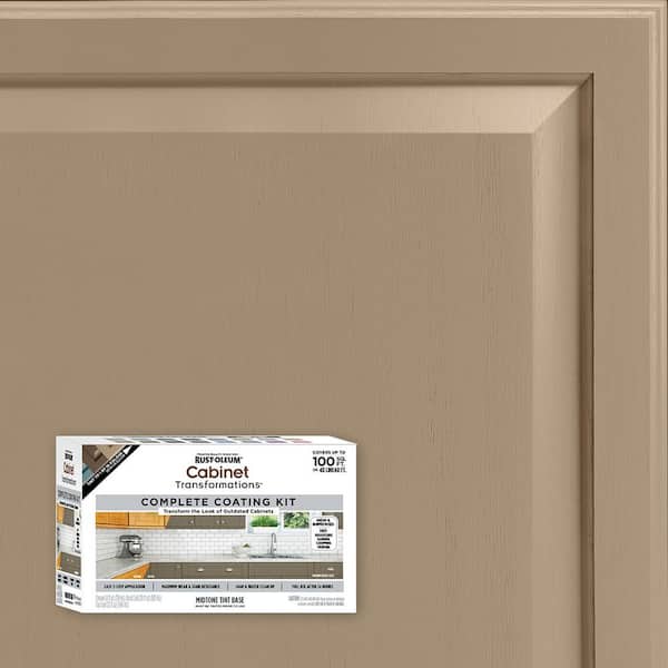 Rust-Oleum Transformations 1 qt. Satin Potter's Wheel Interior Cabinet Paint Kit