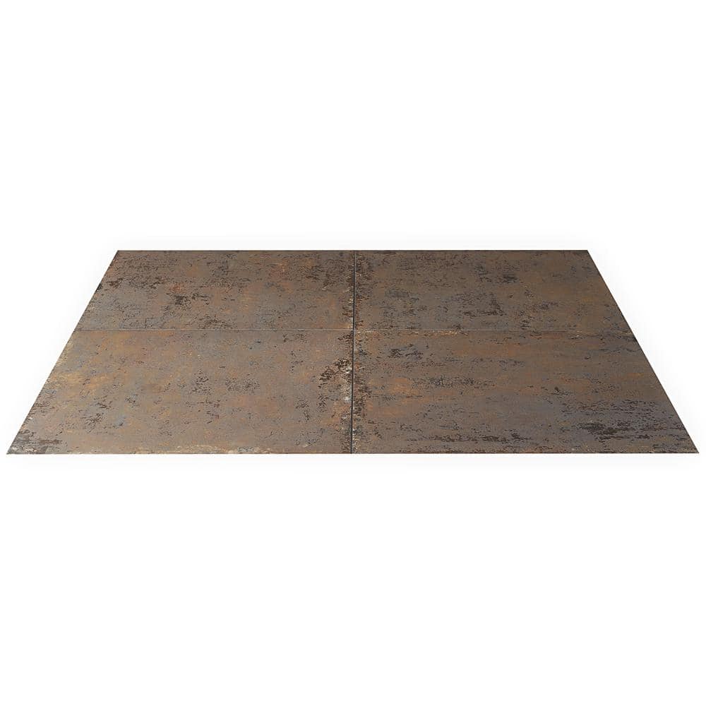 Mantis 24" Matte Brown Porcelain Stone Look Tile