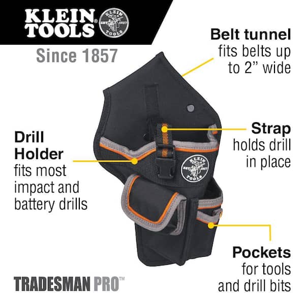 Tradesman Pro 7.25 in. Drill Pouch Organizer