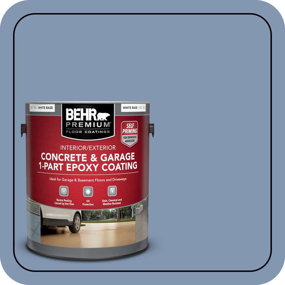 1 gal. #S530-4 Jet Set Self-Priming 1-Part Epoxy Satin Interior/Exterior Concrete and Garage Floor Paint price history on PriceWatchPro
