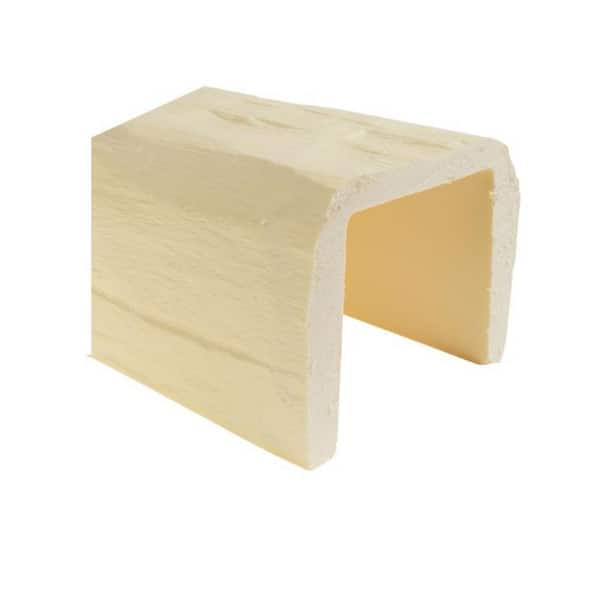 5-7/8 in. x 7-1/2 in. x 6 in. Long Unfinished Vintage Faux Wood Beam Sample