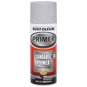 12 oz. Light Gray Sandable Primer Spray (6-Pack)