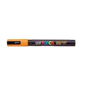 PC-3M Fine Bullet Paint Marker, Bright Yellow
