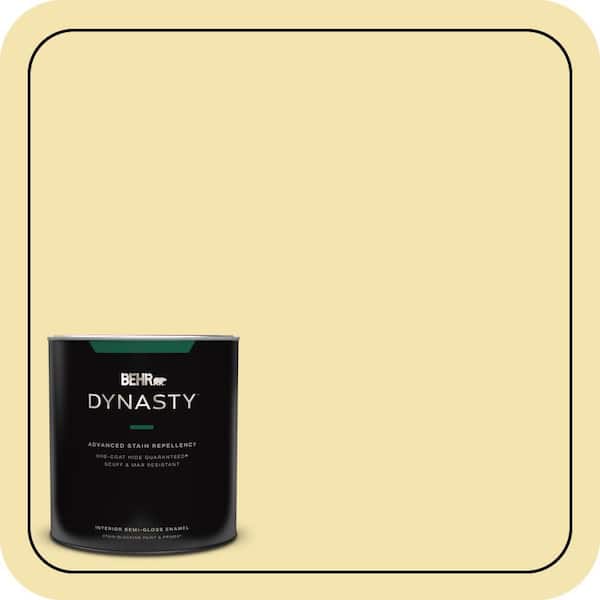 BEHR DYNASTY 1 qt. #390C-3 Windsong Semi-Gloss Enamel Interior Stain-Blocking Paint & Primer