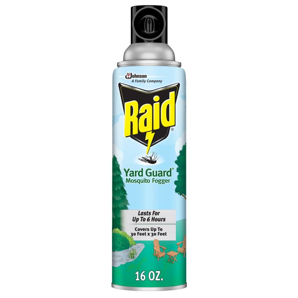 Raid 16 oz. Yard Guard Fogger 076605 The Home Depot