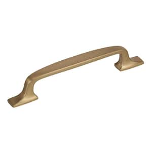 Highland Ridge 5-1/16 in. (128mm) Classic Golden Champagne Arch Cabinet Pull
