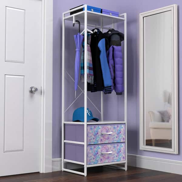 Sorbus Clothing Rack with Drawers