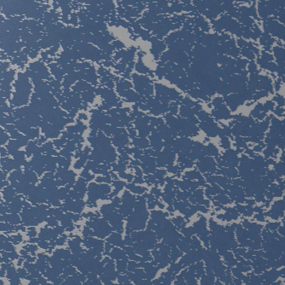 Americana Crackle Blue Round Ceiling Medallion