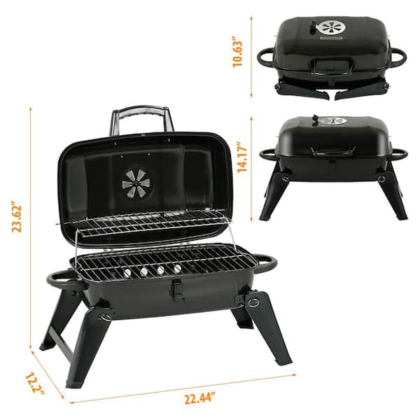ORFOFE 1Set Grill magnalite Roaster Small Charcoal Stove Baking Oven  stovetop Portable Barbecue Stove Home Bakeware pan Outdoor cookware  Practical