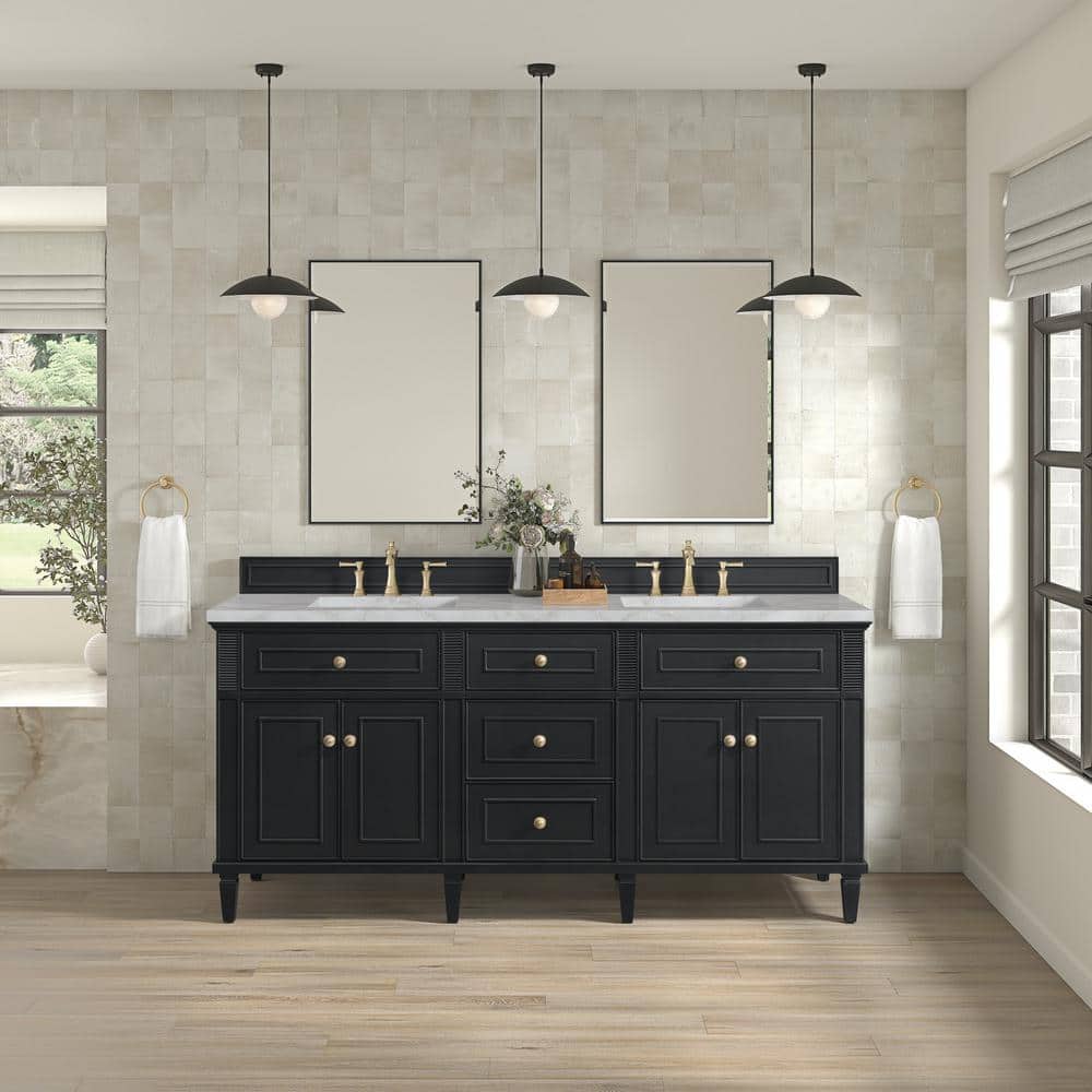 James Martin Vanities Lorelai 72.0 in. W x 23.5 in. D x 34.06 in