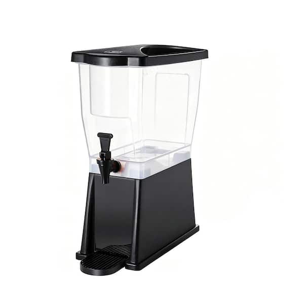 3 Gallon Beverage Dispenser with Stand and Spigot, Plastic Drink Dispenser for Parties Restaurants
