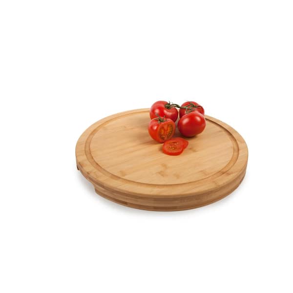 Pro Chef Iris Bamboo Chop Block with Juice Well Pro Chef Iris Bamboo Chop Block with Juice Well