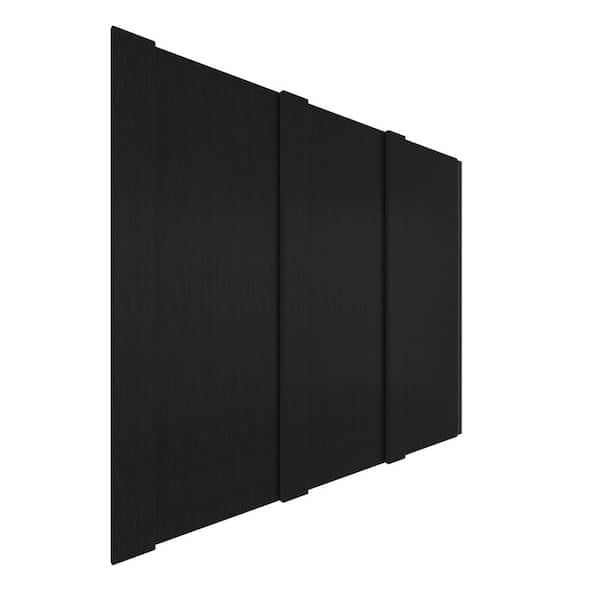 NewTechWood Board and Batten 10.94 in. x 12 in. Indian Ebony