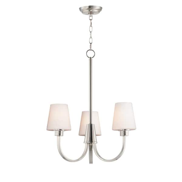 Shelter 3-Light Black Chandelier