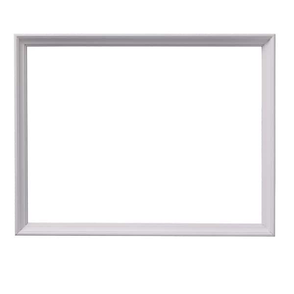 Ornamental Mouldings 20512-FRMFJP TRADITIONAL PICTURE FRAME 1 in. D . X 18 in. W. X 23 in. L . Primed White Hardwood Panel Moulding