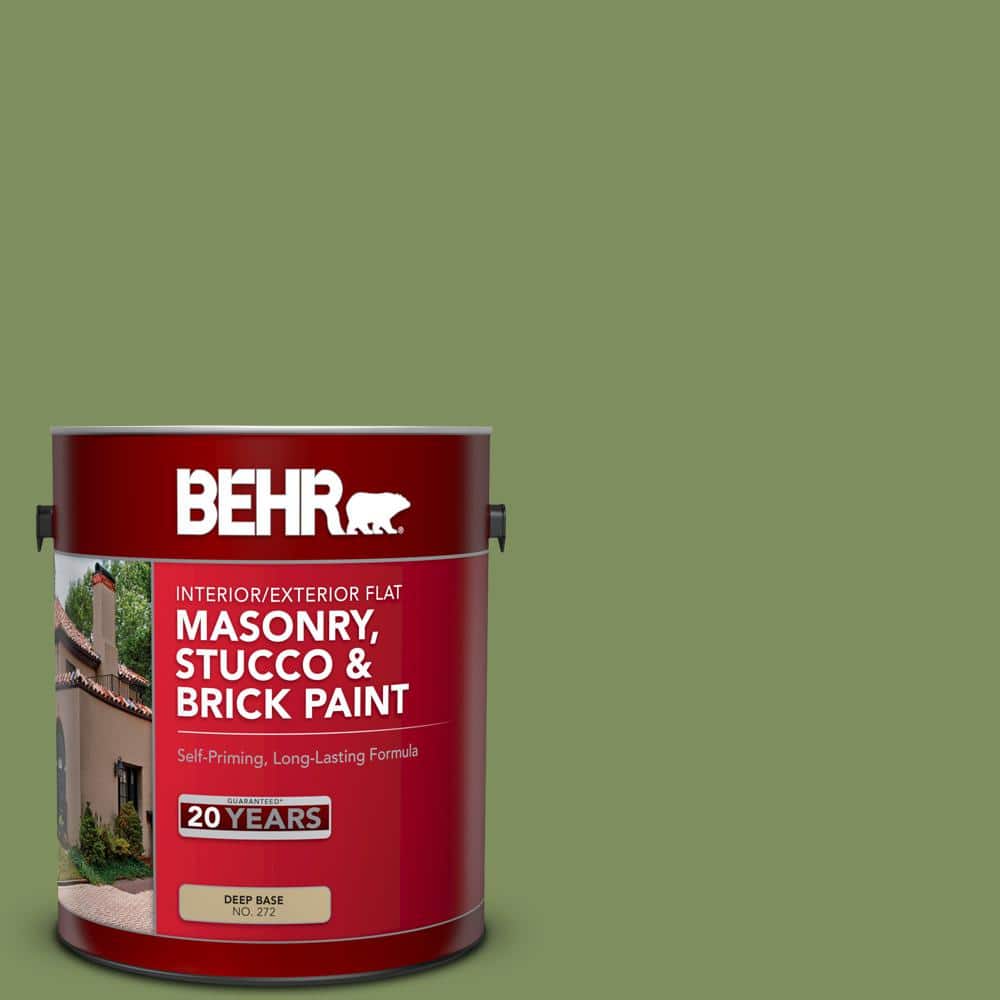 1 gal. #PPU10-3 Green Energy Flat Interior/Exterior Masonry, Stucco and Bri
