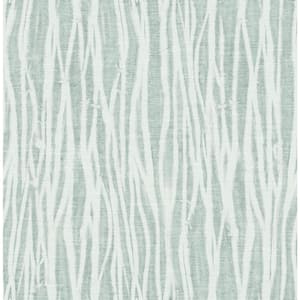 Nazar Green Stripe Wallpaper Sample