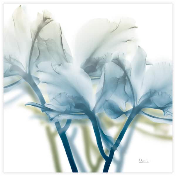 Empire Art Direct "Unfocused Beauty 3" Unframed Free Floating Tempered Glass Panel Graphic Wall Art Print 24 in. x 24 in.