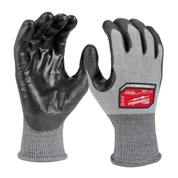 Milwaukee XX-Large High Dexterity Cut 4 Resistant Polyurethane Dipped Work Gloves (12-Pack)