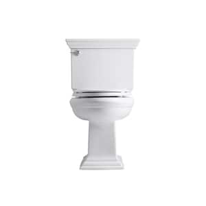 Memoirs Stately 2-piece 1.28 GPF Single Flush Elongated Toilet with AquaPiston Flush Technology in Ice Grey
