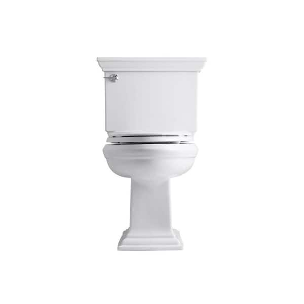 Memoirs 12 in. Rough In 2-Piece 1.28 GPF Single Flush Elongated Toilet in White Seat Not Included