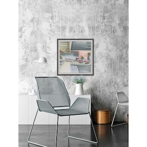 32 in. H x 32 in. W "Apartment Sketch" by Parvez Taj Framed Wall Art