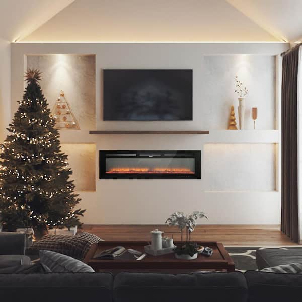 Mondawe 60 in. 400 sq. ft. Wall-Mount/Recessed LED Electric