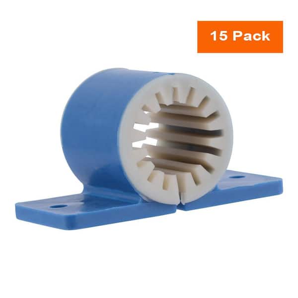HOLDRITE 1/2 in. Plastic Silencer Clamp (15-Pack)