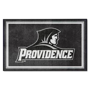 Providence College Friars Black 4ft. x 6ft. Plush Area Rug