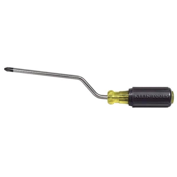 Klein Tools #2 Phillips Head Rapi-Driv Screwdriver with 6 in. Shank- Cushion Grip Handle