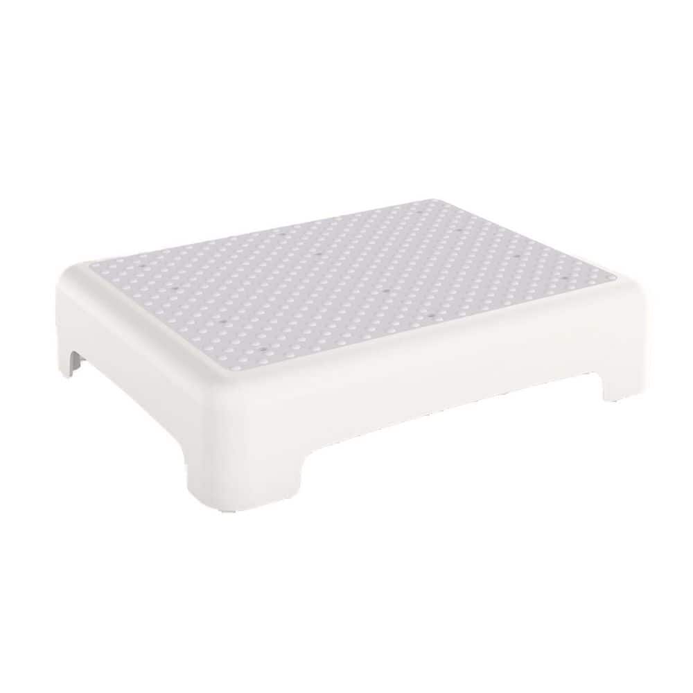 White Portable Mobility Step Stool with Non-Slip Platform for Seniors, Safety Step for Car, Bedside and Stairs price history on PriceWatchPro