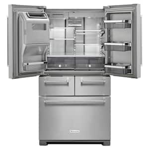 25.8 cu. ft. French Door Refrigerator in Stainless Steel with Platinum Interior