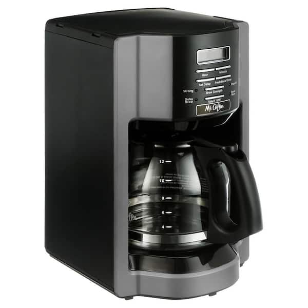 Mr. Coffee 12-Cup Stainless Steel Programmable Coffee Maker