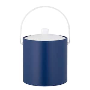 RAINBOW 3 qt. Royal Blue Ice Bucket with Acrylic Cover