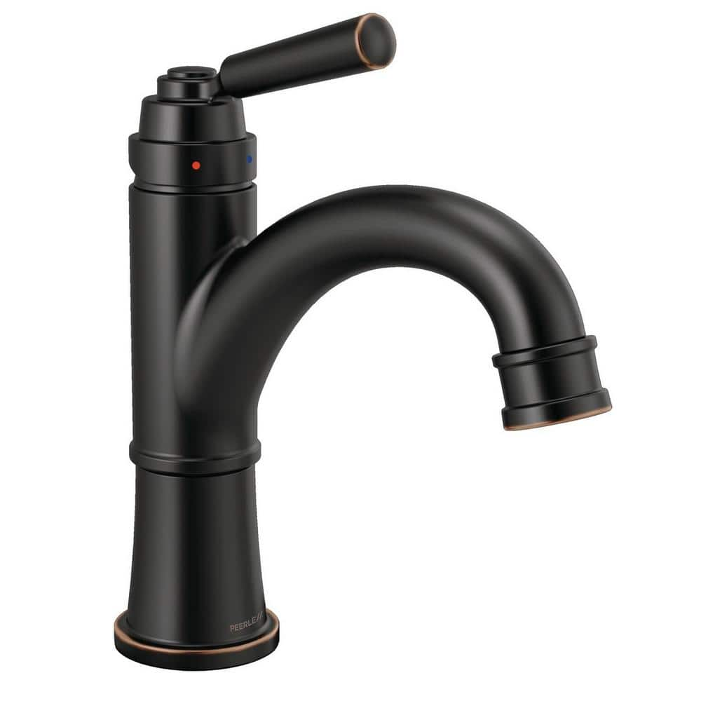 Peerless Westchester Single Hole Single Handle Bathroom Faucet In Oil