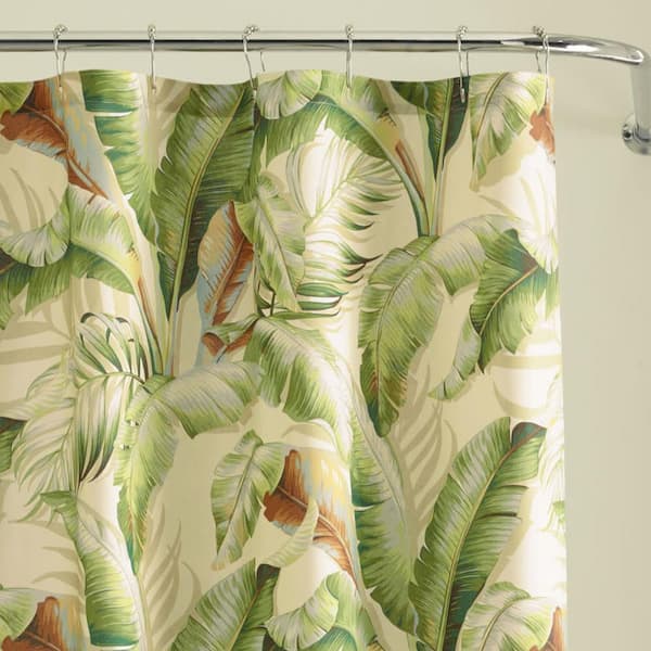 Tommy Bahama Palmiers Green Cotton 72in, Tommy Bahama Coastal Stripe Shower Curtain