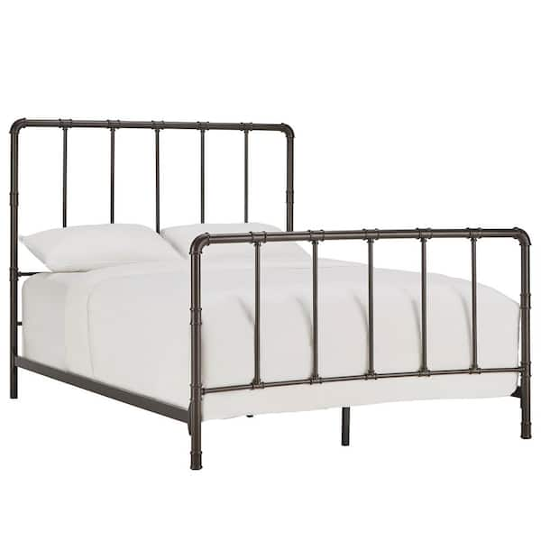 Homesullivan Byer Bronzed Black Full Bed Frame E Bf Dkbed The Home Depot