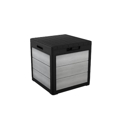 Medium Resin Weather Resistant Outdoor Storage Deck Box, 72.6 Gal., Pu –  Genoz