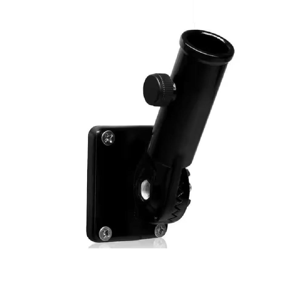 Black Adjustable Aluminum Flag Pole Bracket with Hardware