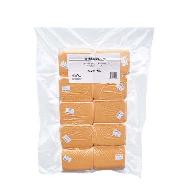 Unbranded XL Tile Sponge Tile Grout Sponge Fine (50-Pack)