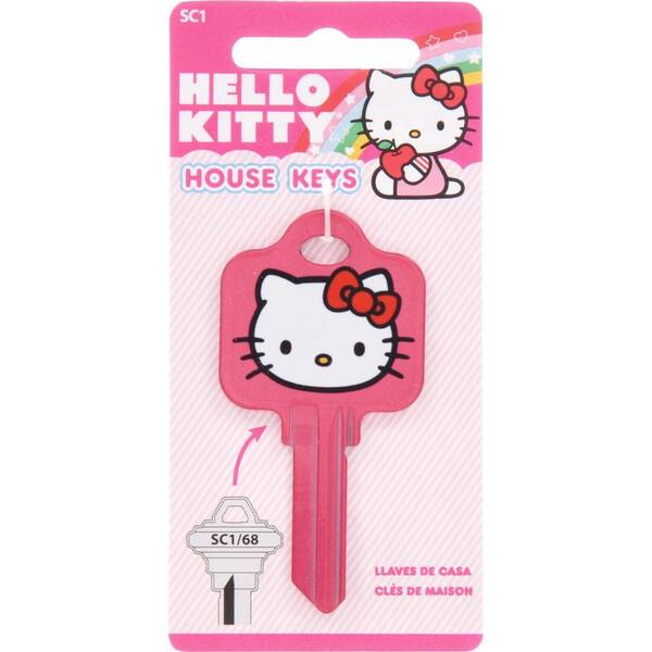 The Hillman Group #68 Hello Kitty Pink Key