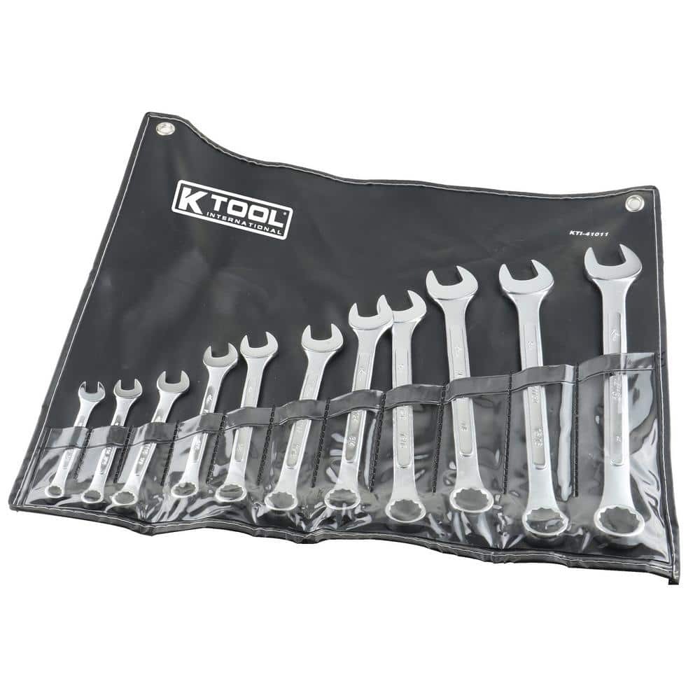 K Tool International Wrench Set (11Piece) KTI41011 The Home Depot