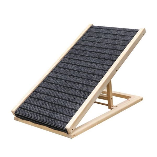 maocao hoom Dog Ramp for Bed, Extra Wide Excellent Traction, Pet Ramp, Non-Slip Rubber Surface, 16 in. Wide Hold up to 80 lbs.
