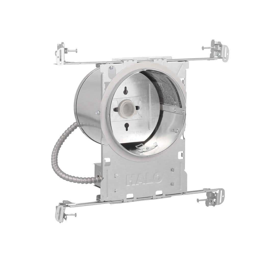 6-Pack Aluminum 6" IC Rated Recessed Housing for LED and Incandescent