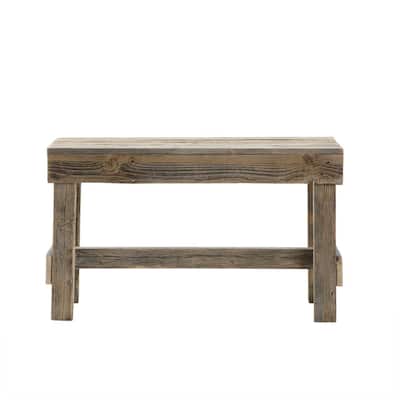 Rustic Dining Benches Kitchen Dining Room Furniture The Home Depot