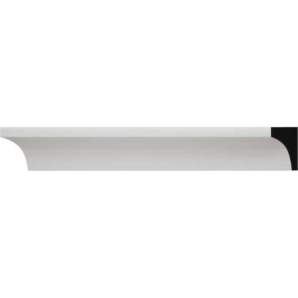 5093 3/4 in. x 3/4 in. x 96 in. Finished PVC White Inside Corner Moulding (1-Piece − 8 Total Linear Feet)