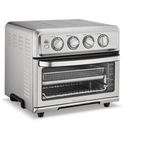 Cuisinart 1800 W Stainless Steel 0.6-cubic-foot Air Fryer Toaster Oven with  Grill TOA-70 - The Home Depot