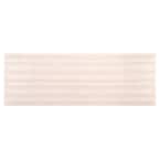 Ivory Lines 9.8 in. x 28.7 in. Matte Ceramic Wall Tile (15.71 sq. ft./Case)